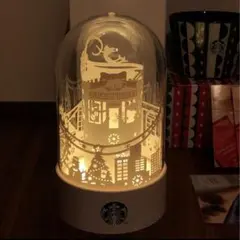 スタバ　スノードーム　ledライト　Starbucks スターバックス