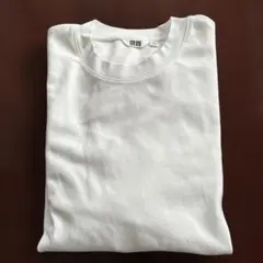 UNIQLO U ユニクロユー エアリズム長袖Tシャツ ホワイト メンズM