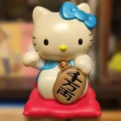 極美品 希少 1999年製 ハローキティ 招き猫 貯金箱 ヴィンテージ レアのサムネイル