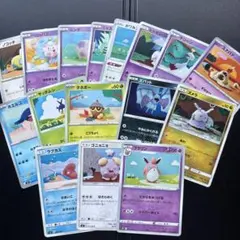 ポケモンカード　イトウアサコ AsakoIto 16枚セット だぶりなしのサムネイル