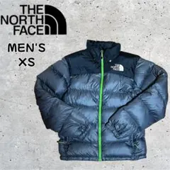 ノースフェイス　ダウンジャケット　ヌプシ　ブラック　グレー　700フィルパワー