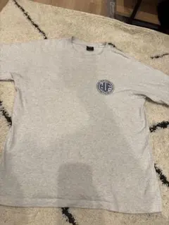 HUF グレー Tシャツ ロゴプリント