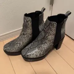 ORiental TRafficパイソン柄サイドゴアブーツ