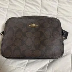 COACH シグネチャー ショルダーバッグ ブラウン