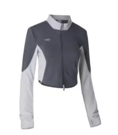 hugyourskin Slim jersey cropped jacket