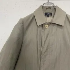 APC 90s 【フランス製】 ラメ入り　ステンカラーコート　サイズＳ