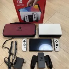 Nintendo Switch 有機ELモデル、ホワイト、コントローラー同梱