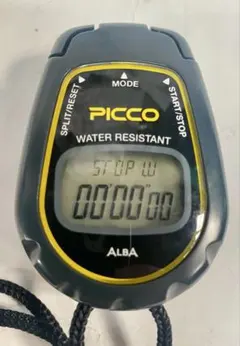 ALBA PICCO 時計付き　デジタル　ストップウォッチ 防水のサムネイル