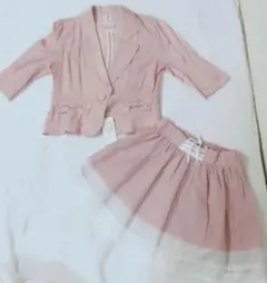 【新品】最値下げ★アンクルージュ ピンク♡お得な上下セットですのサムネイル