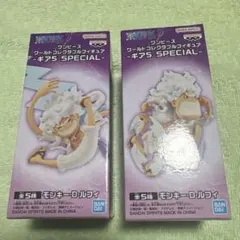 ワンピース ワーコレ【モンキー・D・ルフィ 】ギア5 フィギュアセット