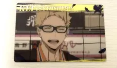 ハイキュー!!　ウエハース6　月島蛍　キャラクターカードNo.3