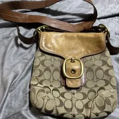 COACH コーチ ショルダーバッグ ブリーカー ヴィンテージ シグネチャー