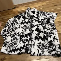スヌーピー　H&M PEANUTS フリースジャケット XL