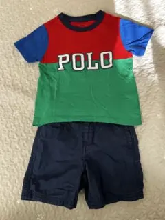 【美品】Ralph Lauren POLO Tシャツ　ショートパンツセット