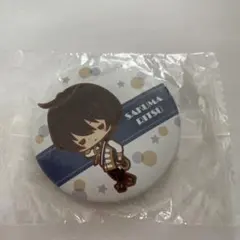 「あんさんぶるスターズ！」のキャラクター、朔間凛月の缶バッジ