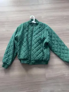 X-LARGE グリーン キルティング ジャケット