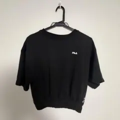 FILA 半袖 クロップド丈 トップス ブラック S