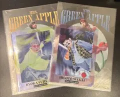 Mrs. GREEN APPLEクリアファイル&ステッカー1番くじ F賞2点