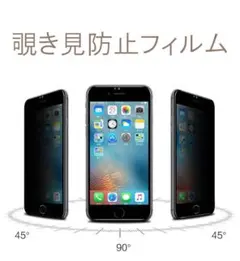 iPhone SE2 第2世代 8 7 のぞき見防止 フィルム 強化ガラス