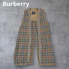 Burberry コートライナー　ロング丈　古着　ビンテージ　80s ロンドン
