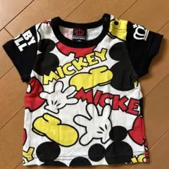 BABYDOLL ミッキーマウス 総柄 Tシャツ 70のサムネイル