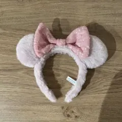 【公式ディズニーカチューシャ】 ミニー　ピンク