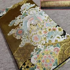 【未使用品】袋帯 螺鈿金彩　鳳凰花唐草　六通　光沢あり 未使用品】袋帯 螺鈿金彩 鳳凰花唐草 六通 光沢あり - メルカリ