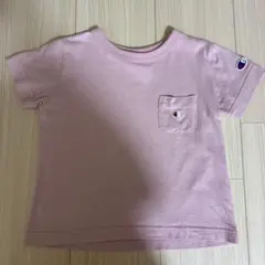 Champion Tシャツ ピンク