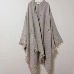 ☆momoko様専用☆【新品・未使用】パシュミナ100☆ポンチョ☆本場