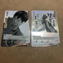 ハイキュー バボカ 影山飛雄・天童覚 SP 2枚セット