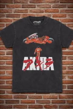 AKIRA アキラ 大友克洋 Tシャツ サイズL ヴィンテージ加工 鬼フェード 