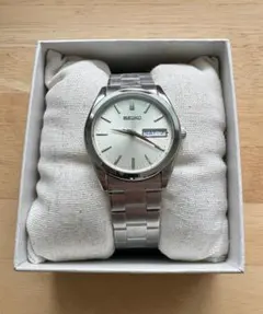 【新品未使用】セイコー SEIKO SBTH007 クォーツ シャンパンゴールド