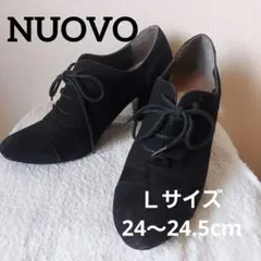 ブーティ NUOVO パンプス　紐付き ショートブーツ　ブーツのサムネイル