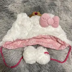 ユニバ　キティちゃん　被り物