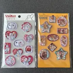 セリア　ウォーターシール　ベイマックス　ライオンキング