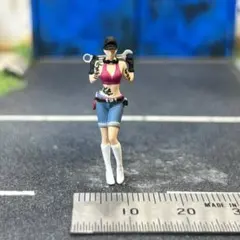 【KS-384】1/64 メカニックガール フィギュア ミニチュア ジオラマ
