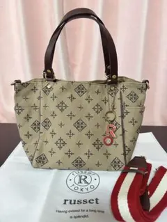 russet 2wayバッグ　ブラウン