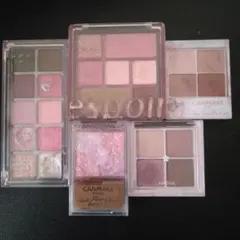 エスポア　ロムアンド　キャンメイク　アイシャドウ　まとめ売り　ブルベ