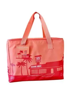 Trader Joe's トレーダージョーズ クーラーバッグ 保温　ビックサイズ