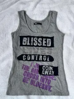 00s 着画有 グランジ y2k タンクトップ