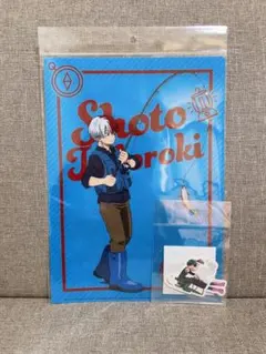 僕のヒーローアカデミア ヒロアカ　轟焦凍 クリアファイル　出久　お茶子　シール