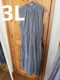 門脇伶奈×しまむら コラボ スラプディアードワンピース 3L