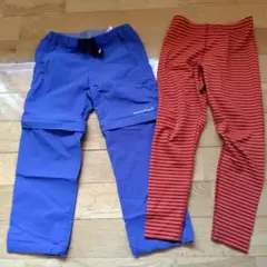 mont-bell パンツとレギンス セット 120・130サイズ