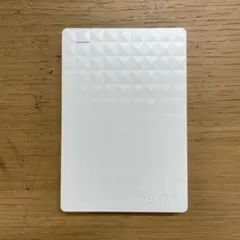 ①SEAGATE ポータブルHDD SRD0NF1 2TB ホワイト