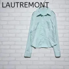 LAUTREAMONT ミントグリーン 長袖シャツ Lサイズのサムネイル