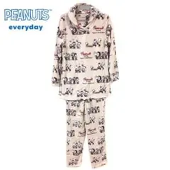 新品 正規 Ｍ ピーナッツ スヌーピー もこもこ パジャマ ルームウェア