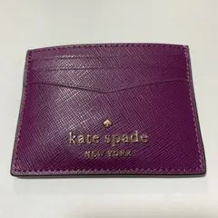 カードケースkate spade ケイトスペードニューヨーク バーガンディ