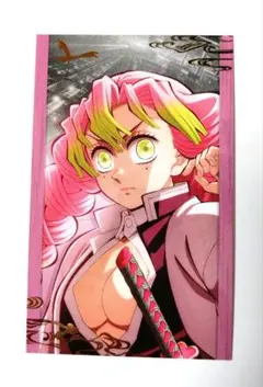 鬼滅の刃　甘露寺蜜璃　ランダムフォトカードA　劇場版無限城編　描き下ろし