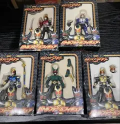 【全5種フルコンプ】仮面ライダーアギト バトルフォームフィギュア 当時物