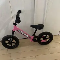 値下げ美品ストライダー ピンクカスタム品。プロテクター付き メルカリ